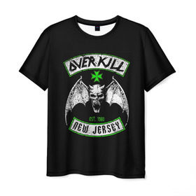 Мужская футболка 3D с принтом Overkill 6 в Новосибирске, 100% полиэфир | прямой крой, круглый вырез горловины, длина до линии бедер | Тематика изображения на принте: overkill