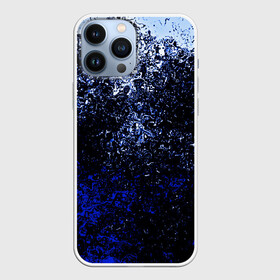 Чехол для iPhone 13 Pro Max с принтом Брызги красок(Cold style) в Новосибирске,  |  | abstraction | color | paint | spray | tie dye | абстракция | брызги красок | всплеск красок | капли красок | текстуры