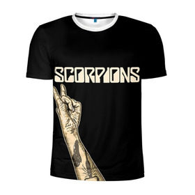 Мужская футболка 3D спортивная с принтом Scorpions в Новосибирске, 100% полиэстер с улучшенными характеристиками | приталенный силуэт, круглая горловина, широкие плечи, сужается к линии бедра | Тематика изображения на принте: scorpions | клаус майне
рудольф шенкер | маттиас ябс | микки ди | павел мончивода | скорпионы