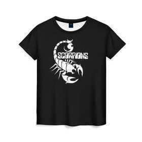 Женская футболка 3D с принтом Scorpions в Новосибирске, 100% полиэфир ( синтетическое хлопкоподобное полотно) | прямой крой, круглый вырез горловины, длина до линии бедер | scorpions | клаус майне
рудольф шенкер | маттиас ябс | микки ди | павел мончивода | скорпионы