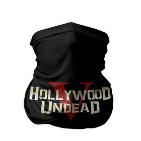 Бандана-труба 3D с принтом Hollywood Undead в Новосибирске, 100% полиэстер, ткань с особыми свойствами — Activecool | плотность 150‒180 г/м2; хорошо тянется, но сохраняет форму | five | hollywood undead | v