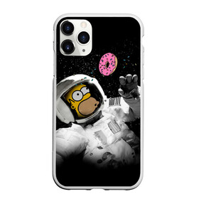 Чехол для iPhone 11 Pro матовый с принтом Space Homer в Новосибирске, Силикон |  | homer | simpsons | гомер | симпсон | симпсоны