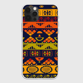 Чехол для iPhone 12 Pro Max с принтом Африканские символы в Новосибирске, Силикон |  | Тематика изображения на принте: africa | pattern | африка | африканские мотивы | народы африки | национальная одежда | переплетение нитей | ткани | узор | этнический узор