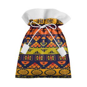 Подарочный 3D мешок с принтом Африканские символы в Новосибирске, 100% полиэстер | Размер: 29*39 см | africa | pattern | африка | африканские мотивы | народы африки | национальная одежда | переплетение нитей | ткани | узор | этнический узор