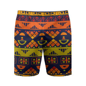 Мужские шорты 3D спортивные с принтом Африканские символы в Новосибирске,  |  | Тематика изображения на принте: africa | pattern | африка | африканские мотивы | народы африки | национальная одежда | переплетение нитей | ткани | узор | этнический узор