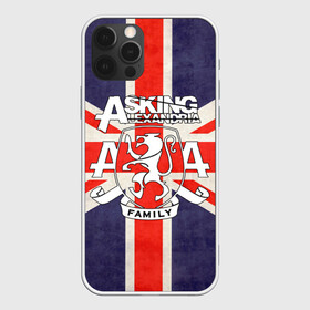 Чехол для iPhone 12 Pro с принтом Asking Alexandria флаг Англии в Новосибирске, силикон | область печати: задняя сторона чехла, без боковых панелей | бен брюс | герб | группа | джеймс касселлс | дэнни уорсноп | жанр | кэмерон лидделл | лев | музыка | музыканты | песни | рок | сэм бэттли | хэви метал | электроникор