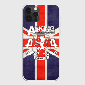 Чехол для iPhone 12 Pro Max с принтом Asking Alexandria флаг Англии в Новосибирске, Силикон |  | Тематика изображения на принте: бен брюс | герб | группа | джеймс касселлс | дэнни уорсноп | жанр | кэмерон лидделл | лев | музыка | музыканты | песни | рок | сэм бэттли | хэви метал | электроникор