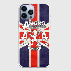 Чехол для iPhone 13 Pro Max с принтом Asking Alexandria флаг Англии в Новосибирске,  |  | бен брюс | герб | группа | джеймс касселлс | дэнни уорсноп | жанр | кэмерон лидделл | лев | музыка | музыканты | песни | рок | сэм бэттли | хэви метал | электроникор