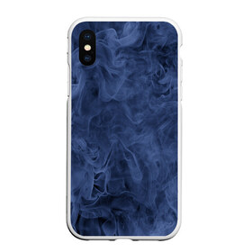 Чехол для iPhone XS Max матовый с принтом Smoke в Новосибирске, Силикон | Область печати: задняя сторона чехла, без боковых панелей | fire | flame | in fire | smoke | в огне | дым | огненный | огонь | текстуры