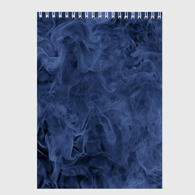 Скетчбук с принтом Smoke в Новосибирске, 100% бумага
 | 48 листов, плотность листов — 100 г/м2, плотность картонной обложки — 250 г/м2. Листы скреплены сверху удобной пружинной спиралью | fire | flame | in fire | smoke | в огне | дым | огненный | огонь | текстуры