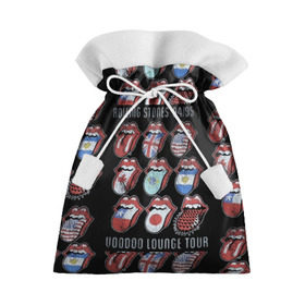 Подарочный 3D мешок с принтом The Rolling Stones в Новосибирске, 100% полиэстер | Размер: 29*39 см | Тематика изображения на принте: англия | аргентина | блюз рок | канада | мик джаггер | музыка | песни | психоделический рок | ритм н блюз | рок | рок н ролл | ролинг | рот | стоун | стоунз | сша | флаг | язык | япония
