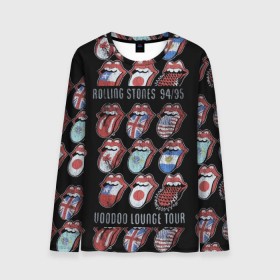 Мужской лонгслив 3D с принтом The Rolling Stones в Новосибирске, 100% полиэстер | длинные рукава, круглый вырез горловины, полуприлегающий силуэт | англия | аргентина | блюз рок | канада | мик джаггер | музыка | песни | психоделический рок | ритм н блюз | рок | рок н ролл | ролинг | рот | стоун | стоунз | сша | флаг | язык | япония