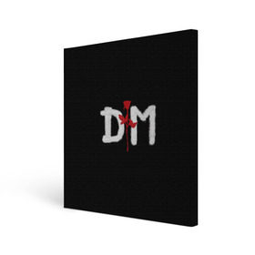 Холст квадратный с принтом Depeche mode в Новосибирске, 100% ПВХ |  | depeche mode | music | альтернатива | музыка | рок