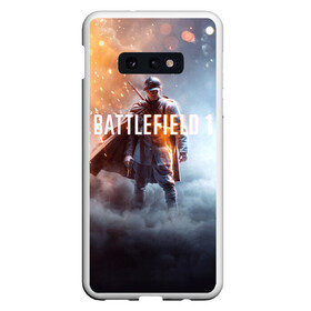 Чехол для Samsung S10E с принтом Battlefield One в Новосибирске, Силикон | Область печати: задняя сторона чехла, без боковых панелей | battlefield 1 | battlefield one | dice | ea | electronic arts | frostbite | tm | батлфилд 1