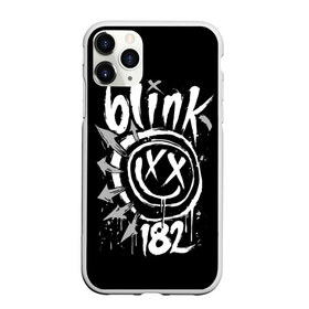 Чехол для iPhone 11 Pro Max матовый с принтом Blink-182 в Новосибирске, Силикон |  | Тематика изображения на принте: blink | california | pop | punk | rock | группа | калифорния | панк | рок