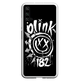 Чехол для Honor 20 с принтом Blink-182 в Новосибирске, Силикон | Область печати: задняя сторона чехла, без боковых панелей | Тематика изображения на принте: blink | california | pop | punk | rock | группа | калифорния | панк | рок