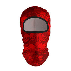 Балаклава 3D с принтом Красные черепа в Новосибирске, 100% полиэстер, ткань с особыми свойствами — Activecool | плотность 150–180 г/м2; хорошо тянется, но при этом сохраняет форму. Закрывает шею, вокруг отверстия для глаз кайма. Единый размер | камуфляж | кости | красный | милитари | паттерн | скелет | текстура | хеллоуин