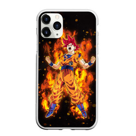 Чехол для iPhone 11 Pro матовый с принтом Dragon Ball в Новосибирске, Силикон |  | Тематика изображения на принте: anime | dragon ball | goku | драгон болл