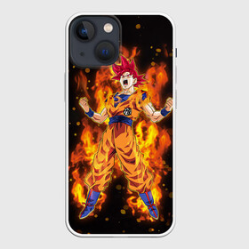 Чехол для iPhone 13 mini с принтом Драгон Болл в Новосибирске,  |  | anime | dragon ball | goku | драгон болл