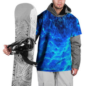 Накидка на куртку 3D с принтом Frozen fractal в Новосибирске, 100% полиэстер |  | abstract | abstraction | fractal | optical | абстракция | фрактал