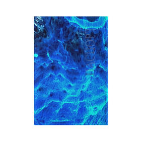 Обложка для паспорта матовая кожа с принтом Frozen fractal в Новосибирске, натуральная матовая кожа | размер 19,3 х 13,7 см; прозрачные пластиковые крепления | abstract | abstraction | fractal | optical | абстракция | фрактал