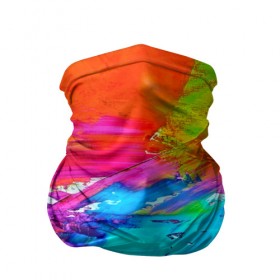 Бандана-труба 3D с принтом Tie-dye в Новосибирске, 100% полиэстер, ткань с особыми свойствами — Activecool | плотность 150‒180 г/м2; хорошо тянется, но сохраняет форму | abstraction | color | spray | tie dye | абстракция | акварель | живопись | искусство | краски | текстуры | цветные краски | яркие цвета