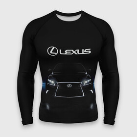 Мужской рашгард 3D с принтом Lexus в Новосибирске,  |  | auto | lexus | sport | toyota | автомобиль | внедорожник | машина | спорт