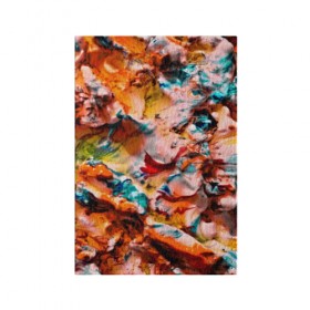 Обложка для паспорта матовая кожа с принтом Tie-Dye в Новосибирске, натуральная матовая кожа | размер 19,3 х 13,7 см; прозрачные пластиковые крепления | Тематика изображения на принте: abstraction | color | spray | tie dye | абстракция | акварель | живопись | искусство | краски | текстуры | цветные краски | яркие цвета