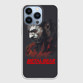 Чехол для iPhone 13 Pro с принтом Metal Gear Solid в Новосибирске,  |  | game | gear | metal | snake | игра | шпион