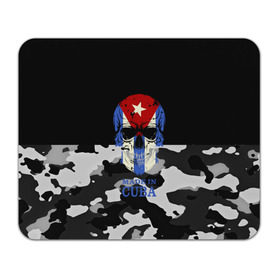 Коврик прямоугольный с принтом Made in Cuba в Новосибирске, натуральный каучук | размер 230 х 185 мм; запечатка лицевой стороны | Тематика изображения на принте: camouflage | made in cuba | skull | абстракция | города | камуфляж | куба | нация | страны | текстуры | череп
