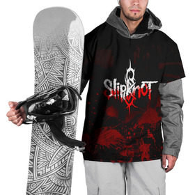 Накидка на куртку 3D с принтом Slipknot пятна в Новосибирске, 100% полиэстер |  | slipknot | альтернативный метал | андерс | брызги | грув метал | колсефни | кори | кровь | метал | ню метал | рок | слипкнот | тейлор