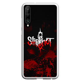 Чехол для Honor P30 с принтом Slipknot пятна в Новосибирске, Силикон | Область печати: задняя сторона чехла, без боковых панелей | slipknot | альтернативный метал | андерс | брызги | грув метал | колсефни | кори | кровь | метал | ню метал | рок | слипкнот | тейлор