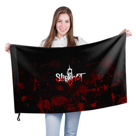 Флаг 3D с принтом Slipknot пятна в Новосибирске, 100% полиэстер | плотность ткани — 95 г/м2, размер — 67 х 109 см. Принт наносится с одной стороны | slipknot | альтернативный метал | андерс | брызги | грув метал | колсефни | кори | кровь | метал | ню метал | рок | слипкнот | тейлор