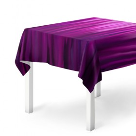 Скатерть 3D с принтом фиолетово-черные краски в Новосибирске, 100% полиэстер (ткань не мнется и не растягивается) | Размер: 150*150 см | color | violet | акварель | краски | полосы | фиолетовый | цвет | черный | ярко