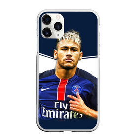 Чехол для iPhone 11 Pro Max матовый с принтом Neymar в Новосибирске, Силикон |  | neymar | psg | неймар | псж | сборная бразилии