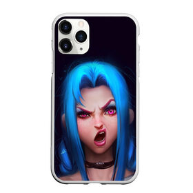 Чехол для iPhone 11 Pro матовый с принтом Jinx в Новосибирске, Силикон |  | jinx | league of legends | джинкс | лига легенд