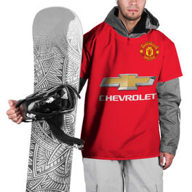 Накидка на куртку 3D с принтом Cristiano Ronaldo в Новосибирске, 100% полиэстер |  | Тематика изображения на принте: mu | криштиану роналду | манчестер юнайтед | мю | форма