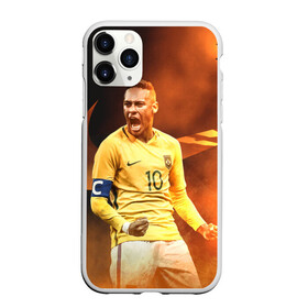 Чехол для iPhone 11 Pro матовый с принтом Neymar в Новосибирске, Силикон |  | Тематика изображения на принте: neymar | неймар | сборная бразилии