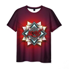Мужская футболка 3D с принтом AC/DC since 1973 в Новосибирске, 100% полиэфир | прямой крой, круглый вырез горловины, длина до линии бедер | 1973 | ac dc | австралийская | ангус янг | блюз рок | год основания | группа | звезда | красная | красный | крис слэйд | лента | рок | рок н ролл | стиви янг | фон | хард рок | эксл роуз | эмблема