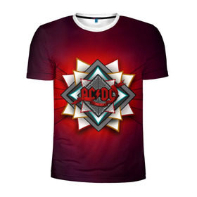 Мужская футболка 3D спортивная с принтом AC/DC since 1973 в Новосибирске, 100% полиэстер с улучшенными характеристиками | приталенный силуэт, круглая горловина, широкие плечи, сужается к линии бедра | Тематика изображения на принте: 1973 | ac dc | австралийская | ангус янг | блюз рок | год основания | группа | звезда | красная | красный | крис слэйд | лента | рок | рок н ролл | стиви янг | фон | хард рок | эксл роуз | эмблема