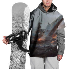 Накидка на куртку 3D с принтом A plain в Новосибирске, 100% полиэстер |  | battlefield | war | батлфилд 1 | война | первая мировая война