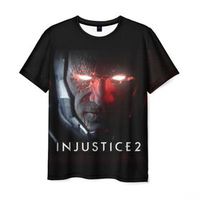 Мужская футболка 3D с принтом injustice в Новосибирске, 100% полиэфир | прямой крой, круглый вырез горловины, длина до линии бедер | битва | борьба | герои | герой | несправедливость | схватка | чудо