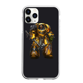 Чехол для iPhone 11 Pro матовый с принтом Warhammer 40 000 в Новосибирске, Силикон |  | Тематика изображения на принте: game | hammer | terminator armor | warhammer 40k | wh40k | игра | игрок | терминатор | фантастика | фэнтези