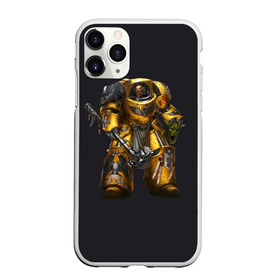 Чехол для iPhone 11 Pro Max матовый с принтом Warhammer 40 000 в Новосибирске, Силикон |  | Тематика изображения на принте: game | hammer | terminator armor | warhammer 40k | wh40k | игра | игрок | терминатор | фантастика | фэнтези