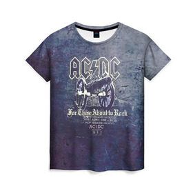 Женская футболка 3D с принтом AC/DC пушка в Новосибирске, 100% полиэфир ( синтетическое хлопкоподобное полотно) | прямой крой, круглый вырез горловины, длина до линии бедер | ac dc | acdc | for those about to rock | австралийская | ангус янг | блюз рок | головы | группа | крис слэйд | метал | музыканты | певцы | рок | рок н ролл | сталь | стиви янг | хард рок | эксл роуз