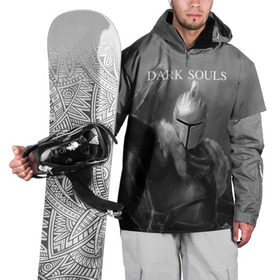 Накидка на куртку 3D с принтом Dark Souls в Новосибирске, 100% полиэстер |  | Тематика изображения на принте: dark souls | praise the sun | you died | дарк соулс | темные души