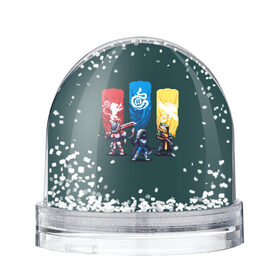 Снежный шар с принтом Go в Новосибирске, Пластик | Изображение внутри шара печатается на глянцевой фотобумаге с двух сторон | destiny | destiny 2 | дестени