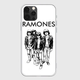 Чехол для iPhone 12 Pro Max с принтом Рамонс в Новосибирске, Силикон |  | ramones | панк | рамонс | рок