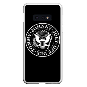 Чехол для Samsung S10E с принтом The Ramones в Новосибирске, Силикон | Область печати: задняя сторона чехла, без боковых панелей | Тематика изображения на принте: punk | ramones | rock | панк | рамонс | рок