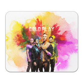 Коврик прямоугольный с принтом Coldplay в Новосибирске, натуральный каучук | размер 230 х 185 мм; запечатка лицевой стороны | cold play | rock | колд плей | колд плэй | колдплей | колдплэй | рок